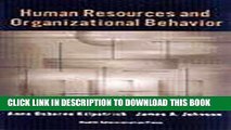 New Book Human Resources and Organizational Behavior: Cases in Health Services Management