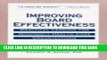 New Book Improving Board Effectiveness: Practical Lessons for Nonprofit Health Care Organizations