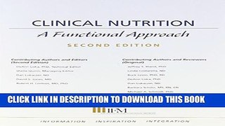 [PDF] Clinical Nutrition: A Functional Approach Full Online