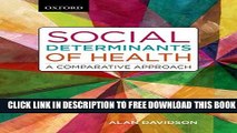 New Book Social Determinants of Health: A Comparative Approach