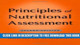 Collection Book Principles of Nutritional Assessment