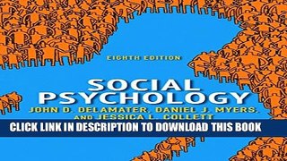 New Book Social Psychology