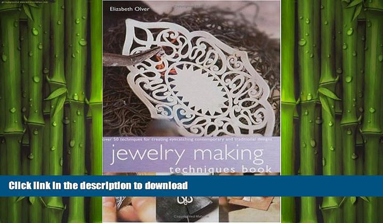 FAVORITE BOOK  Jewelry Making Techniques Book (Quarto Book) FULL ONLINE