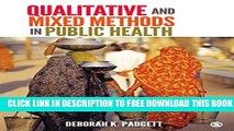 Collection Book Qualitative and Mixed Methods in Public Health