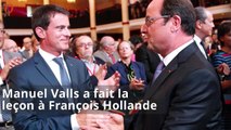Les petits conseils de Manuel Valls à François Hollande (pour le sauver)