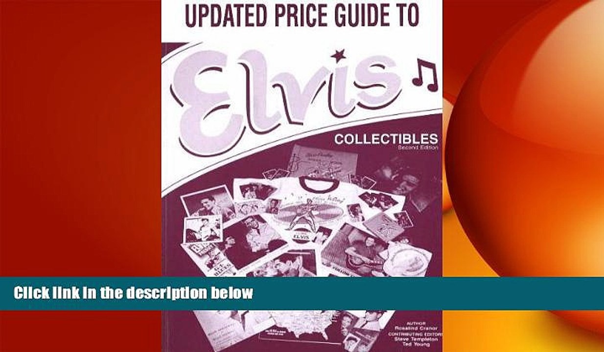 FREE PDF  Updated Price Guide to Elvis Collectibles  BOOK ONLINE