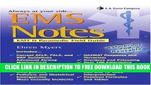 Collection Book Ems Notes: EMT and Paramedic Field Guide