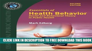 Collection Book ESSENTIALS OF HEALTH BEHAVIOR(WITH EBOOK ACCESS)