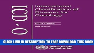 New Book International Classification of Diseases for Oncology