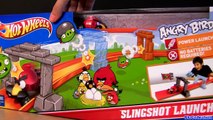 Angry Birds Hot Wheels Slingshot Launch Track Red Minion Green Piggy Disney Pixar Cars Does NOT work