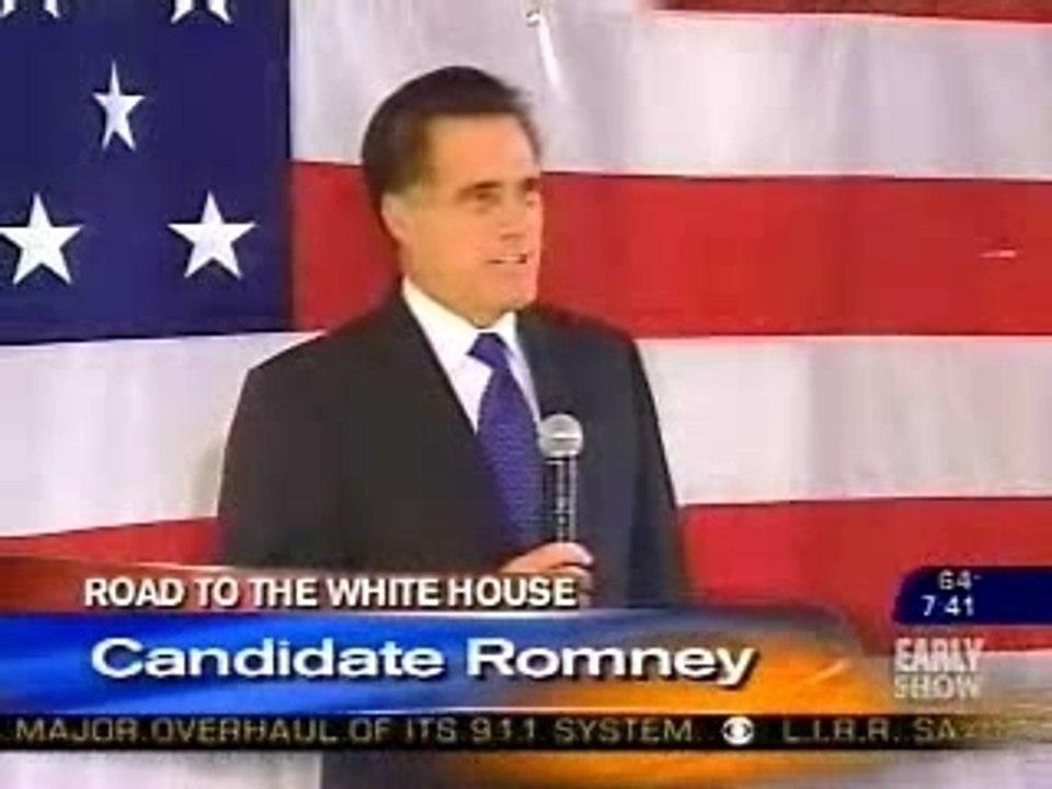 Mitt & Ann on CBS's Early Show