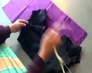 blouse cutting in telugu by using old blouse part