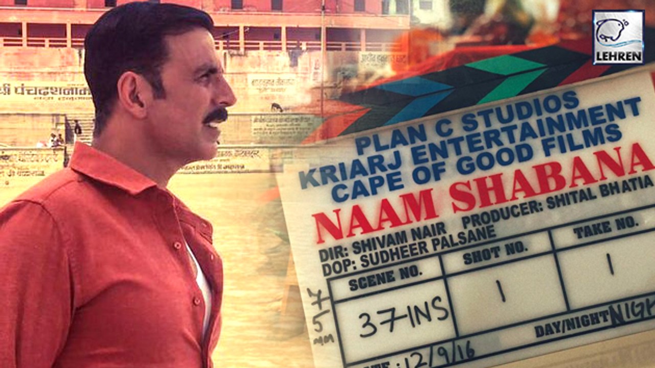 Akshay Kumar Shoots For New Film Naam Shabana