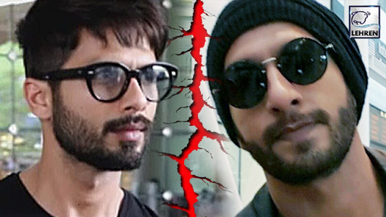 Ranveer Singh's BIG FIGHT With Shahid Kapoor