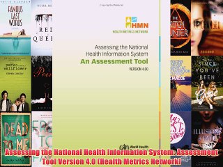 [PDF] Assessing the National Health Information System: Assessment Tool Version 4.0 (Health