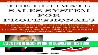 [New] The Ultimate Sales System For Professionals Exclusive Online