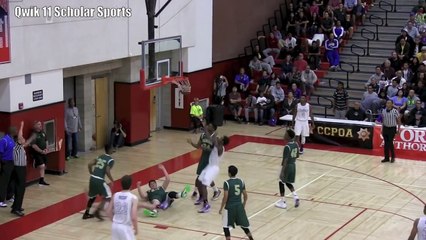Kobe Paras Scores 23 points in CA State Regional Championship vs Damien