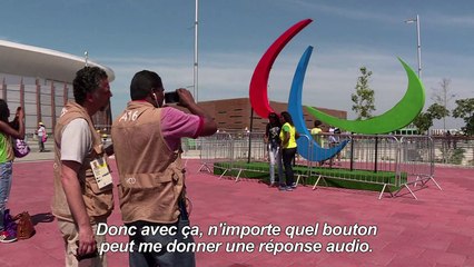 Le photographe aveugle des Jeux paralympiques de Rio
