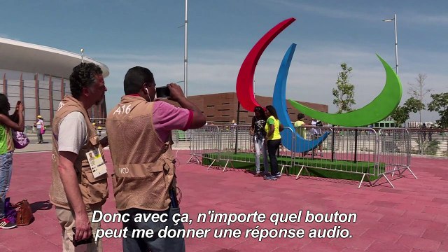 Le photographe aveugle des Jeux paralympiques de Rio