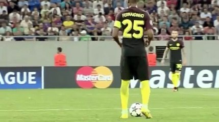 mancity posesion 74 vs steaua