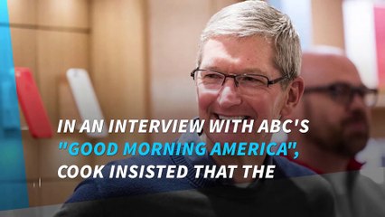 Tim Cook dances with AirPods and they do not fall out