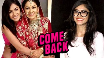 KumKum Bhagya's Bulbul aka Mrunal Thakur Comeback