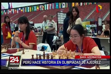 Bloque Deportivo: Perú entre los 10 mejores del mundo en Olimpiada de Ajedrez