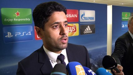 C1    Paris SG - Arsenal: réactions d'après match de Nasser Al-Khelaïfi