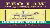 New Book EEO Law and Personnel Practices, Third Edition