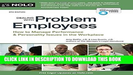 Collection Book Dealing With Problem Employees: How to Manage Performance   Personal Issues in the