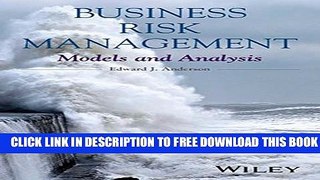 New Book Business Risk Management: Models and Analysis