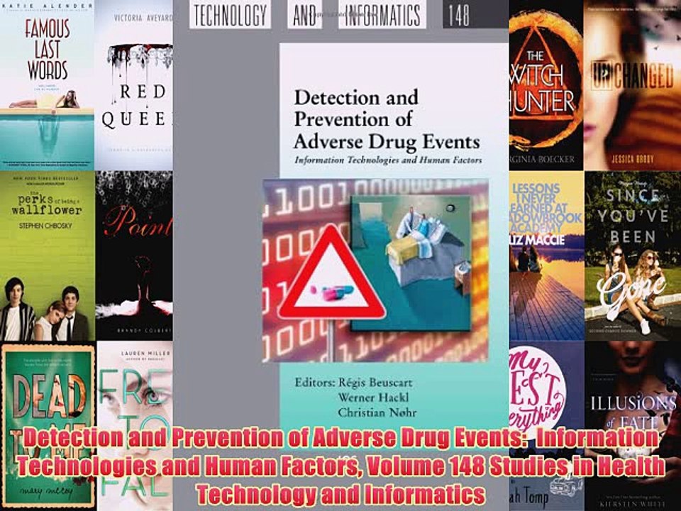 [PDF] Detection and Prevention of Adverse Drug Events:  Information Technologies and Human