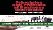 Collection Book Principles and Practice of Business Continuity: Tools and Techniques