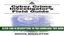 New Book Cyber Crime Investigator s Field Guide