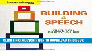 Collection Book Cengage Advantage Books: Building a Speech