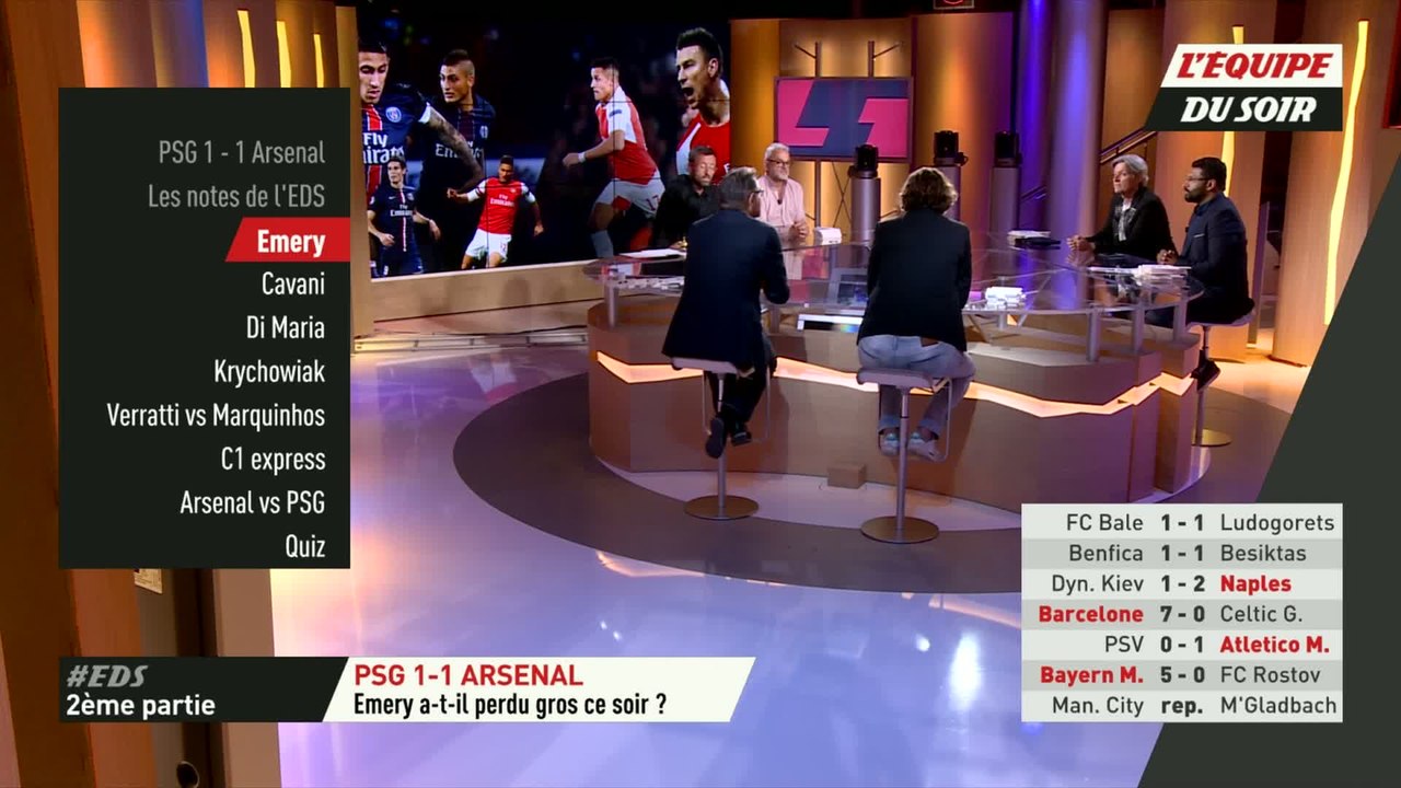 Foot - EDS : Emery a-t-il perdu gros hier soir ?