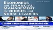 New Book Economics and Financial Management for Nurses and Nurse Leaders: Second Edition