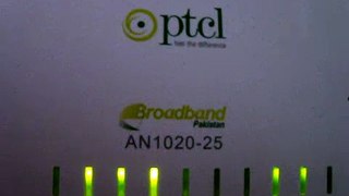 HOW TO OPEN PORT   IN PTCL AN1020-25