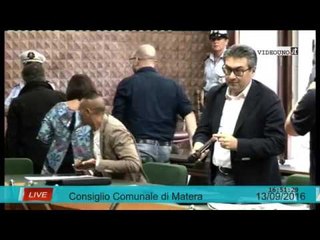 Consiglio Comunale di Matera 13settembre 2016