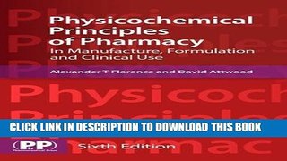 [PDF] Physicochemical Principles of Pharmacy: In Manufacture, Formulation and Clinical Use Popular