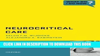 [PDF] Neurocritical Care (What Do I Do Now) Popular Online