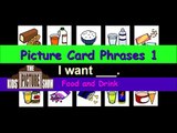 Picture Card Phrases 1: I Want - Food and Drink - The Kids' Picture Show (Fun & Educational)