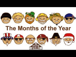 The Months of the Year Rock Song - The Kids' Picture Show (Fun & Educational Learning Video)