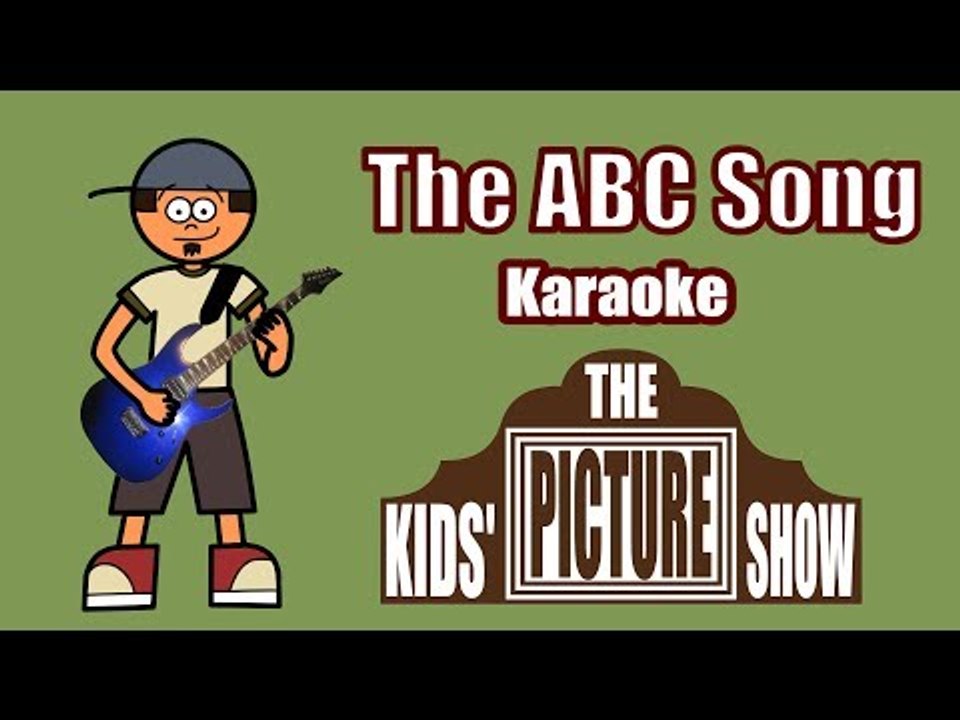 The ABC Song Karaoke (Rock Version) Alphabet ABC's - The Kids' Picture Show (Fun & Educational)