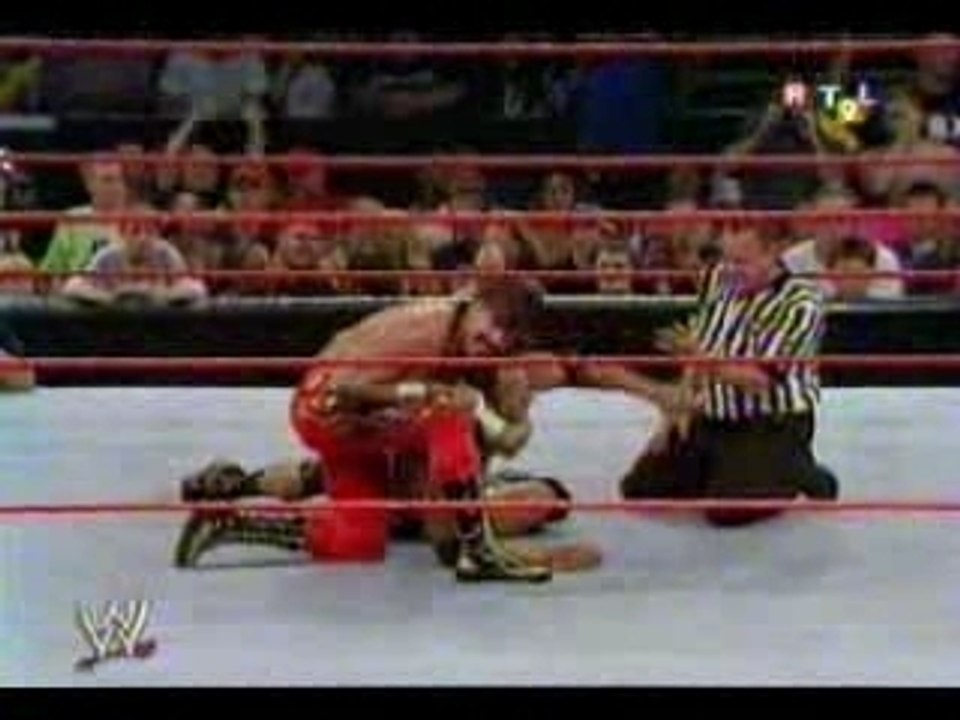 WWE Raw The Rock vs Eddie Guerrero