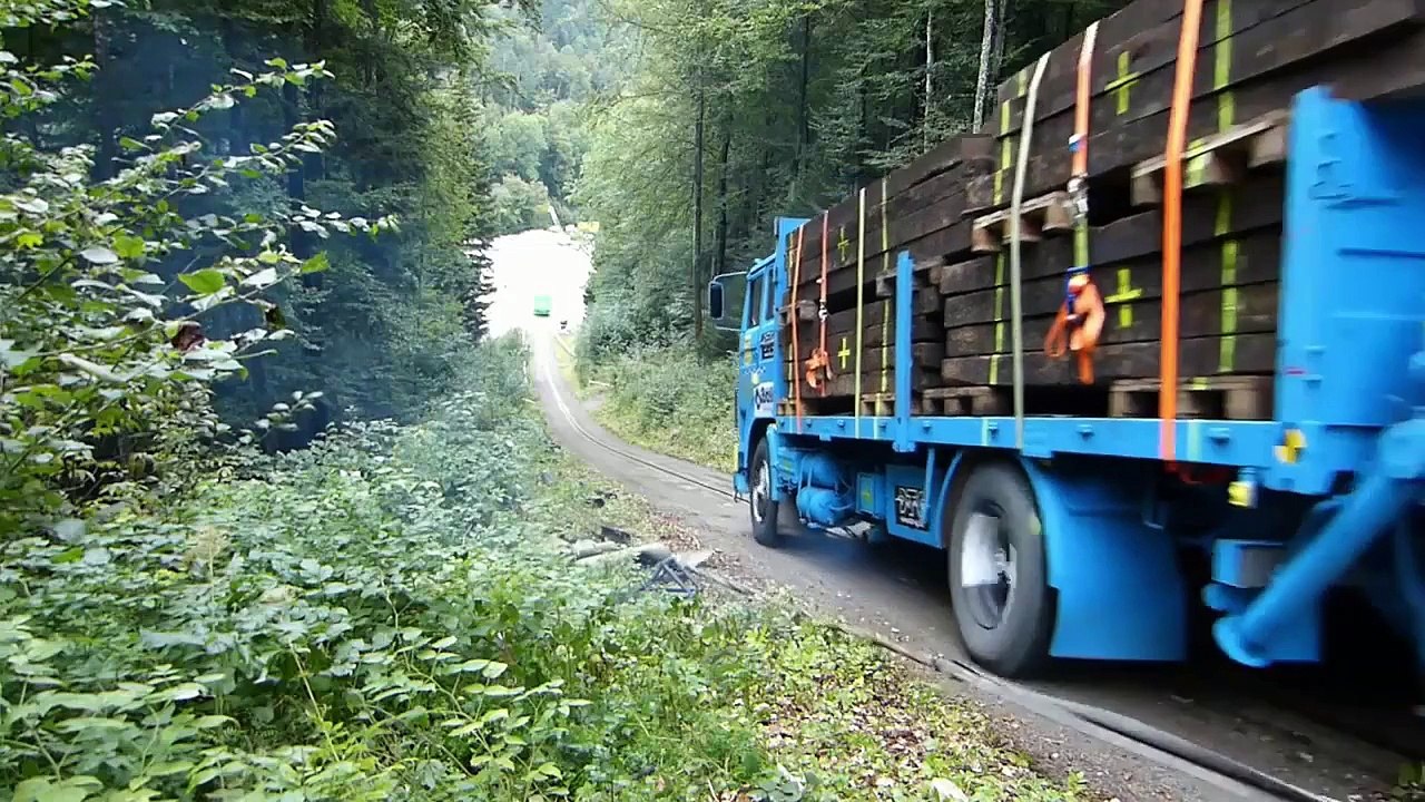 Truck crash-test