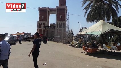 حدائق القناطر الخيرية تشهد إقبالا ضعيفا فى ثالث أيام العيد