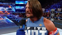 AJ Styles must battle Dean Ambrose and John Cena at No Mercy SmackDown
