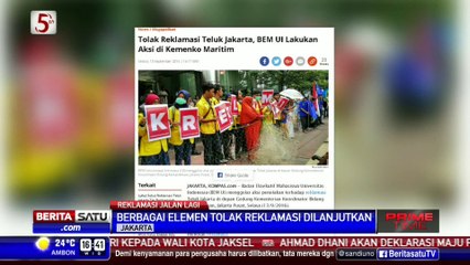 Yusril Kritik Putusan Pemerintah Lanjutkan Proyek Reklamasi