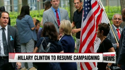 Télécharger la video: Hillary Clinton to resume campaigning as Obama stumps for Clinton